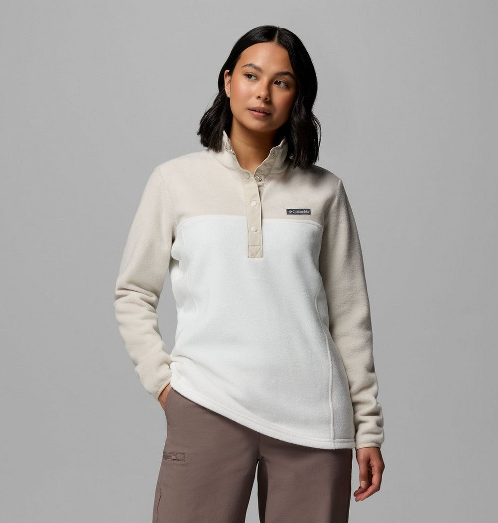 Women's Half-Snap Fleece Pullover - Navy