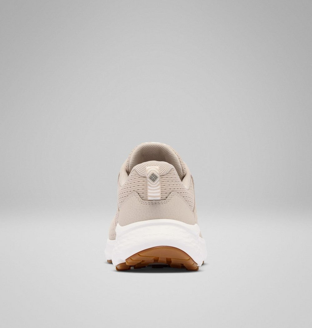 Women's Mesh And Suede Walking Shoe - Beige