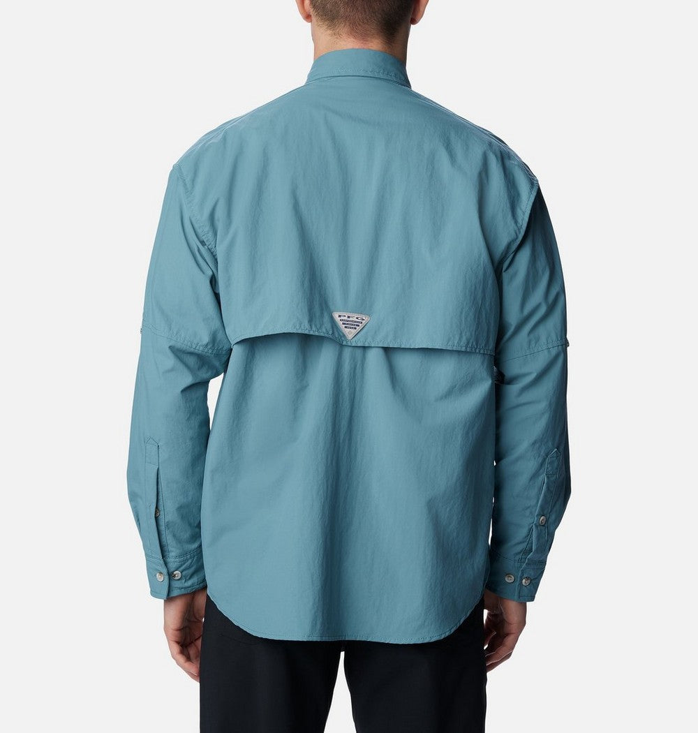 Men's Tall Long-Sleeve Vented Fishing Shirt - Gray