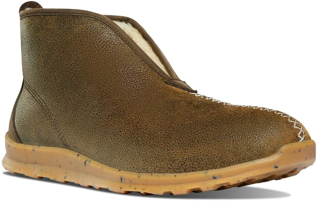 Women's Shearling Slip-On Ankle Boot - Chestnut