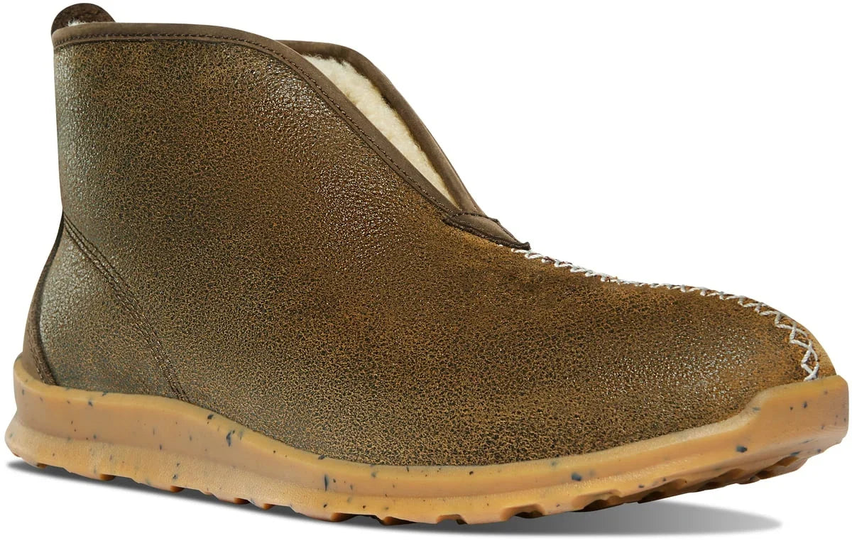 Women's Shearling Slip-On Ankle Boot - Chestnut