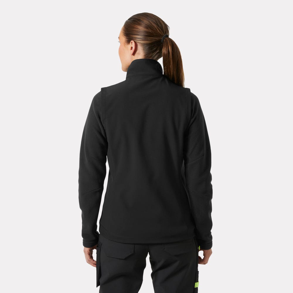 Women's Softshell Work Vest - Gray