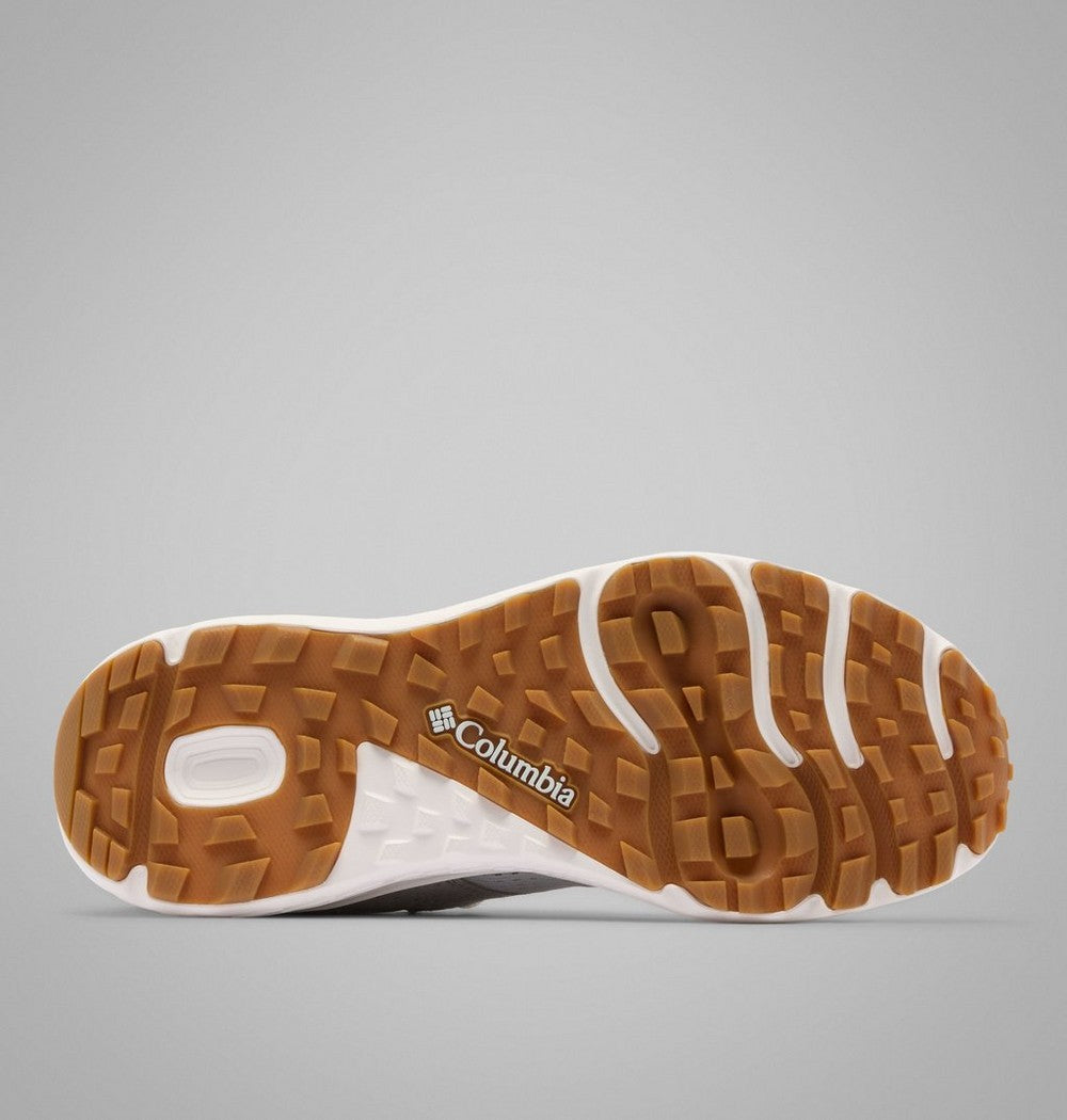 Women's Mesh And Suede Walking Shoe - Beige