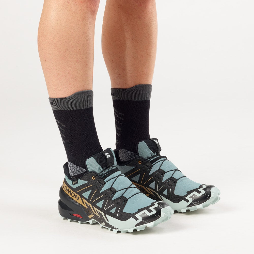 Men's Waterproof Trail Running Shoes - Black