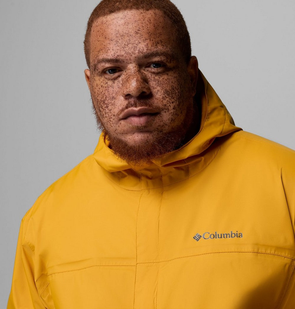 Men's Big Seam-Sealed Rain Jacket - Blue