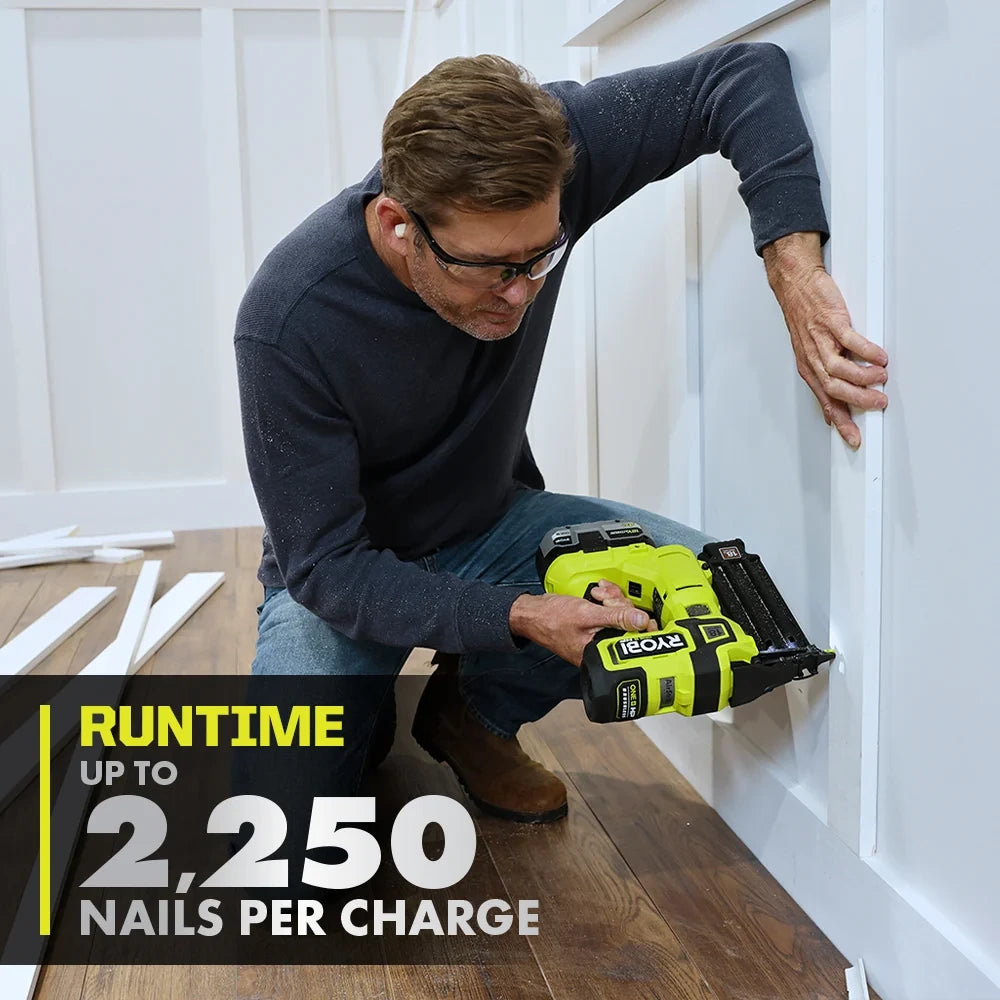 18V Brushless 18-Gauge Cordless Brad Nailer