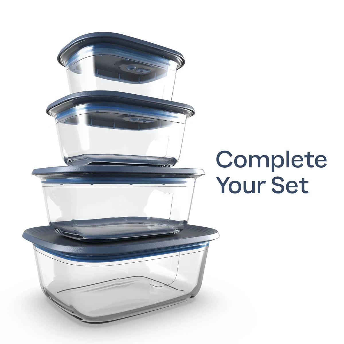 Small Rectangular Glass Food Storage Container