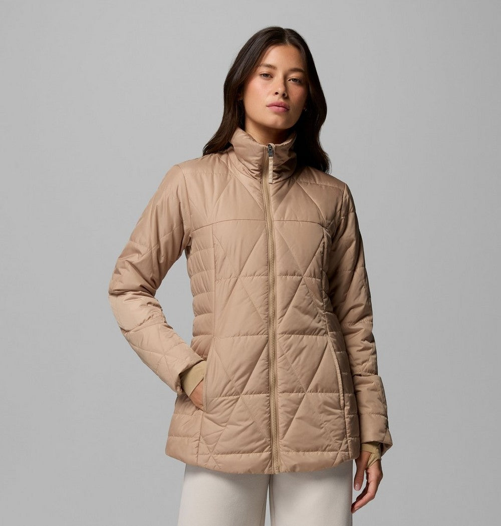 Women's 3-In-1 Hooded Jacket - Camel