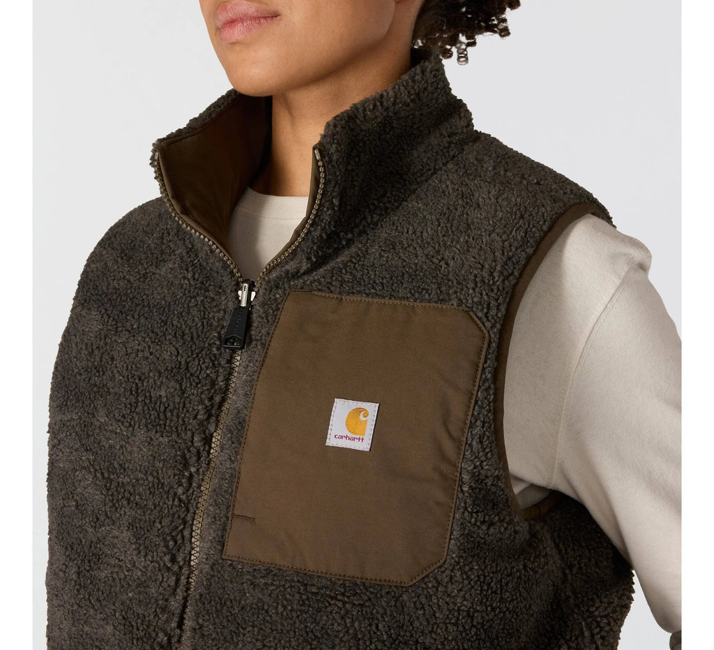 Women's Reversible Insulated Puffer Vest - Gray