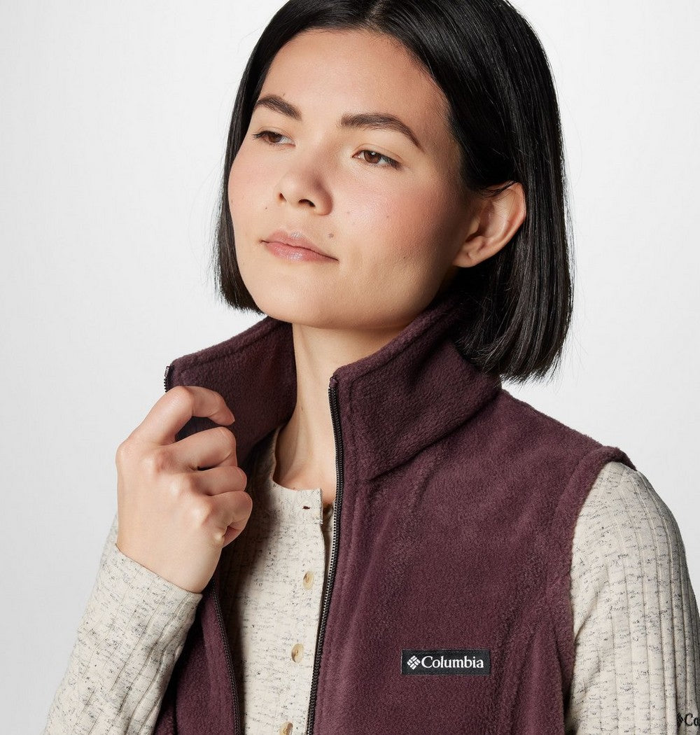 Women's Fleece Vest - Chalk