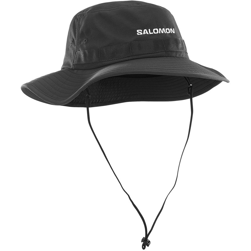 Wide-Brim Water-Repellent Bucket Hat