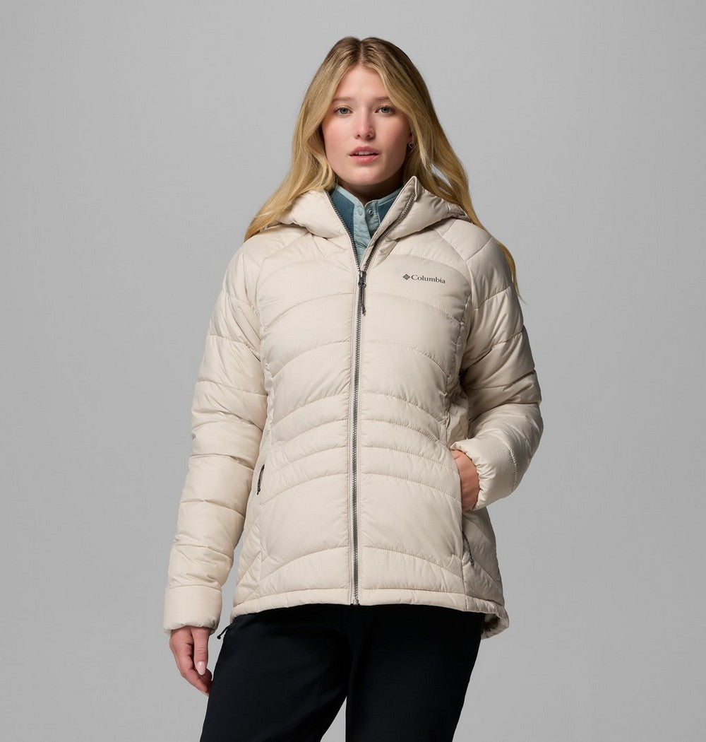 Women's Insulated Hooded Jacket - Wine