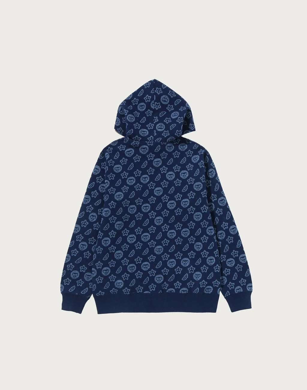 Kids' Tonal Graphic Zip Hoodie - Navy