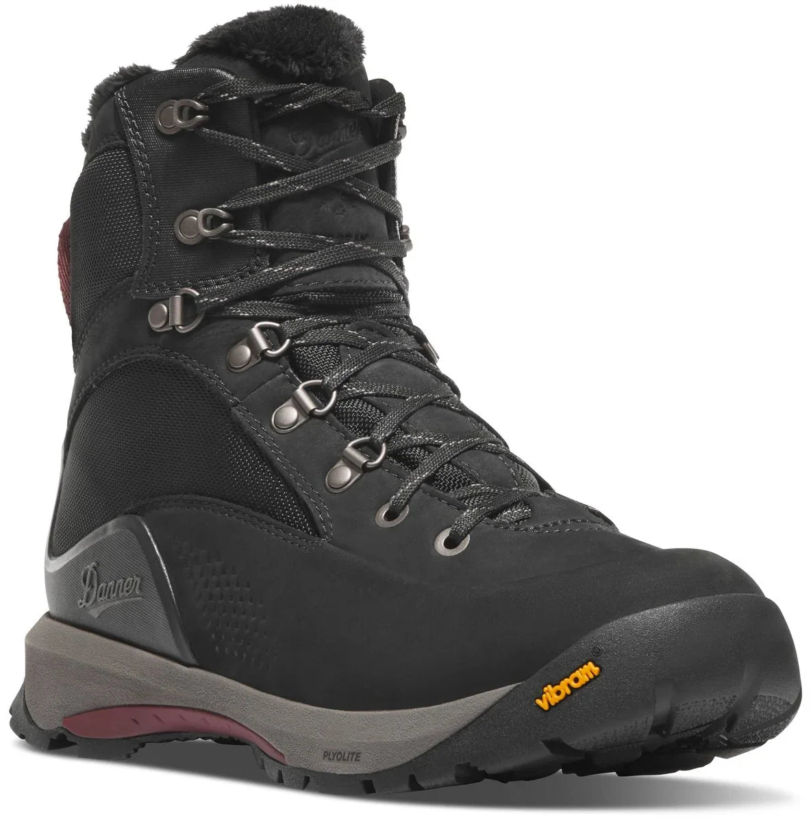 Women's 7-Inch Insulated Waterproof Hiking Boot - Black
