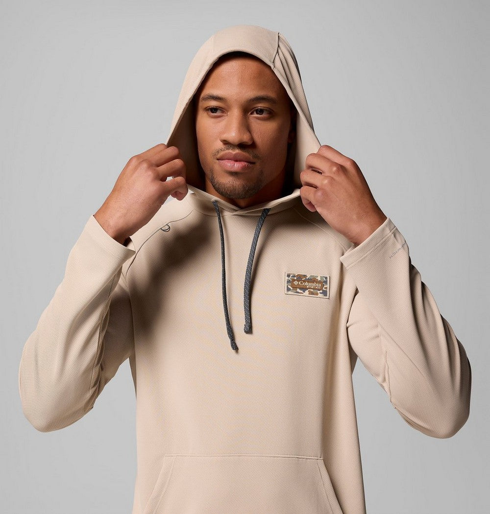 Men's UPF 40 Fishing Hoodie - Gray