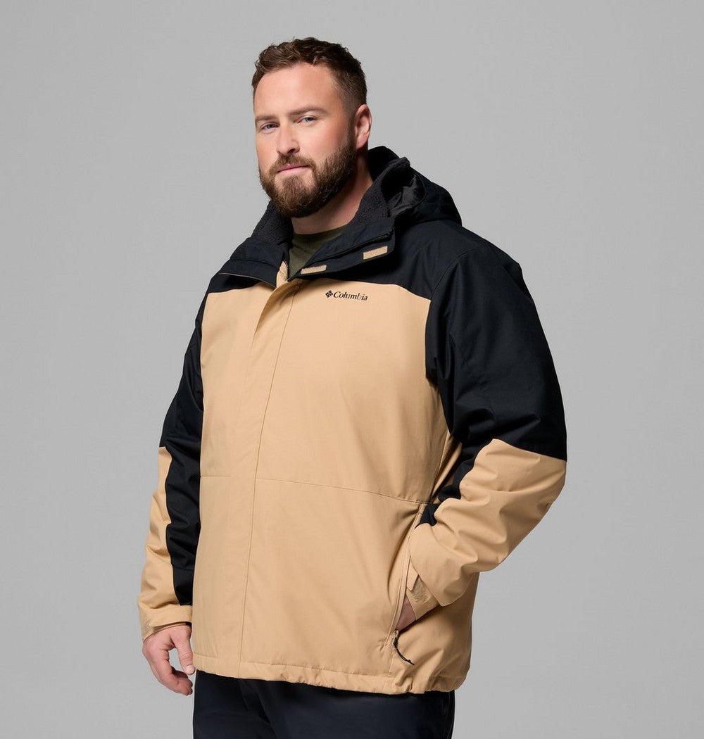 Men's Big 3-In-1 Waterproof Jacket - Green