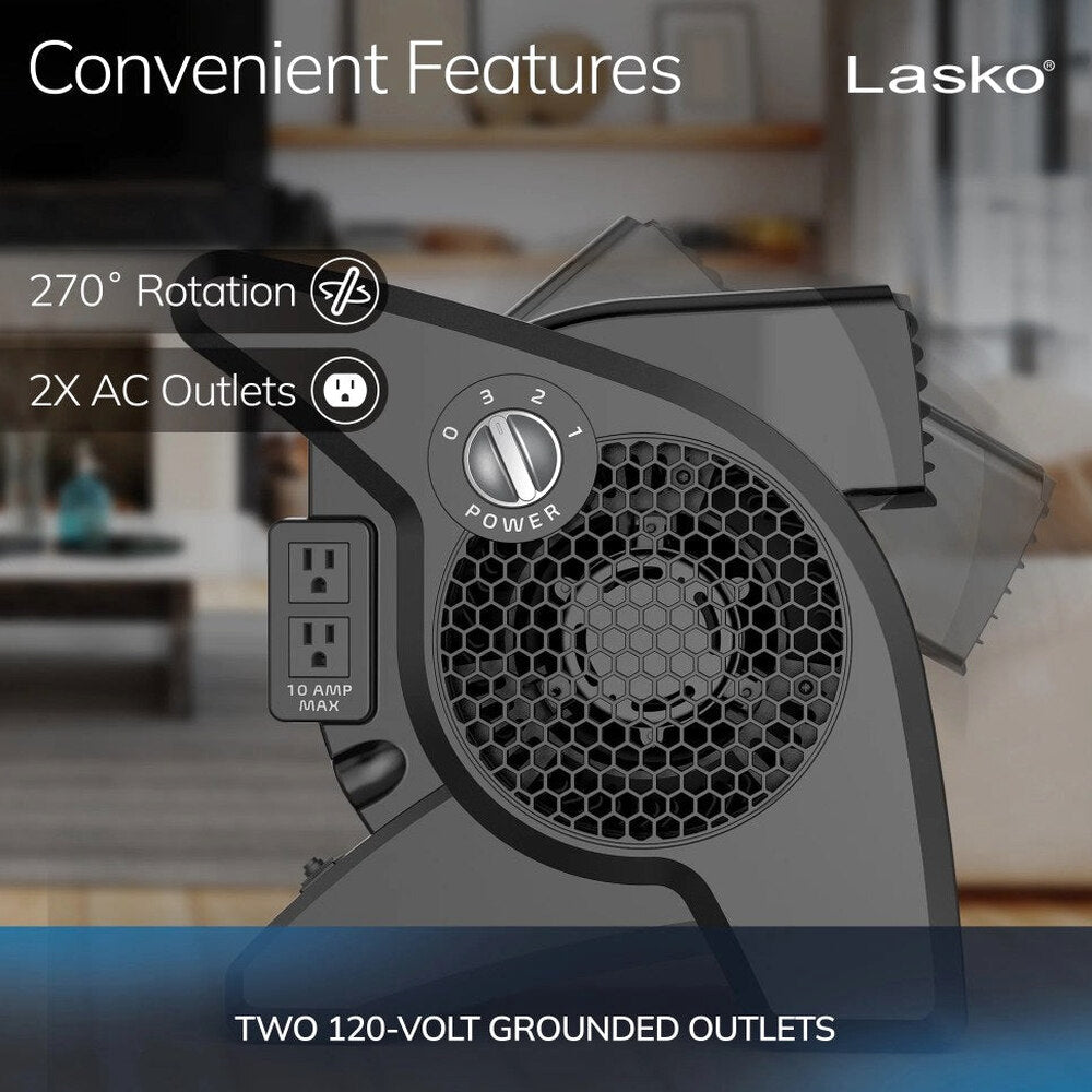 Lasko Pro Performance 14.5 In. High Velocity Utility Fan - U15617