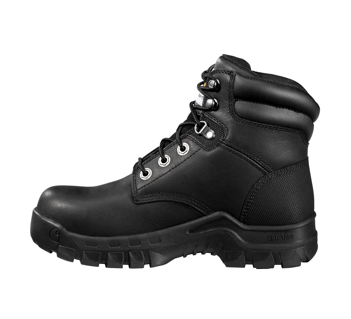 Women's 6-Inch Composite Toe Work Boot - Black