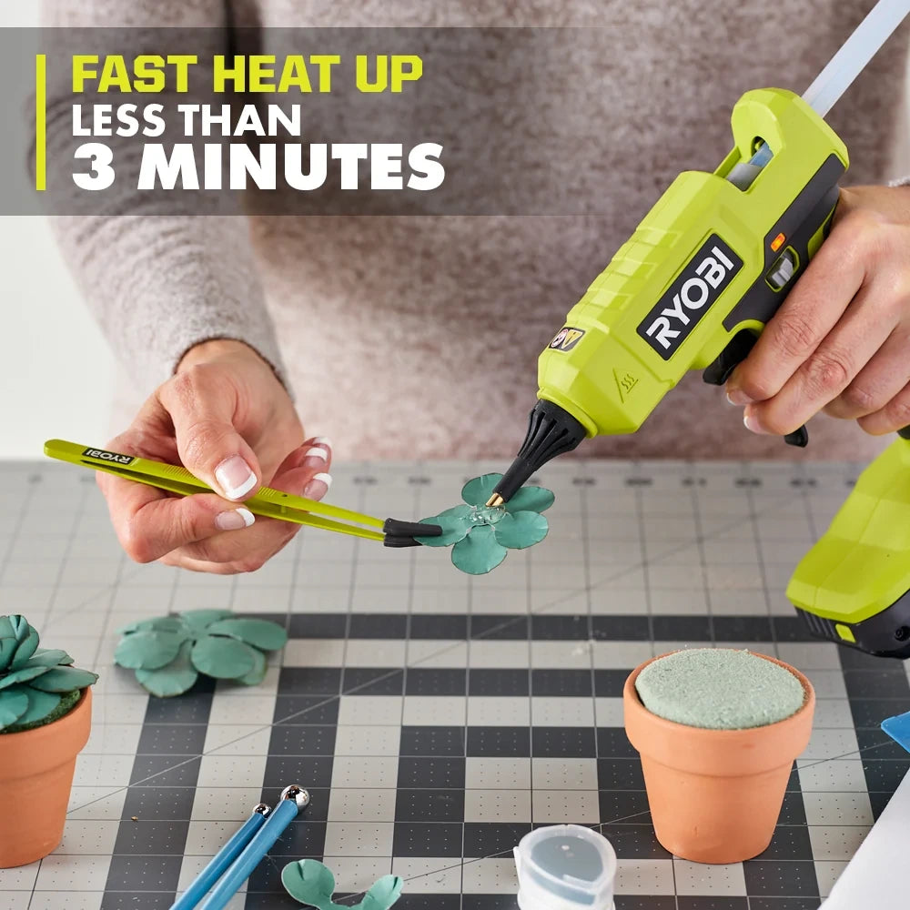 18V Cordless Glue Gun Kit