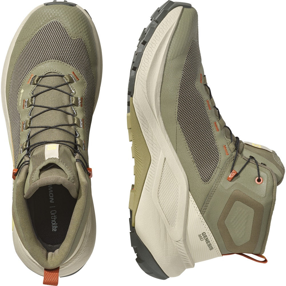 Men's Waterproof Mid Hiking Shoes - Olive