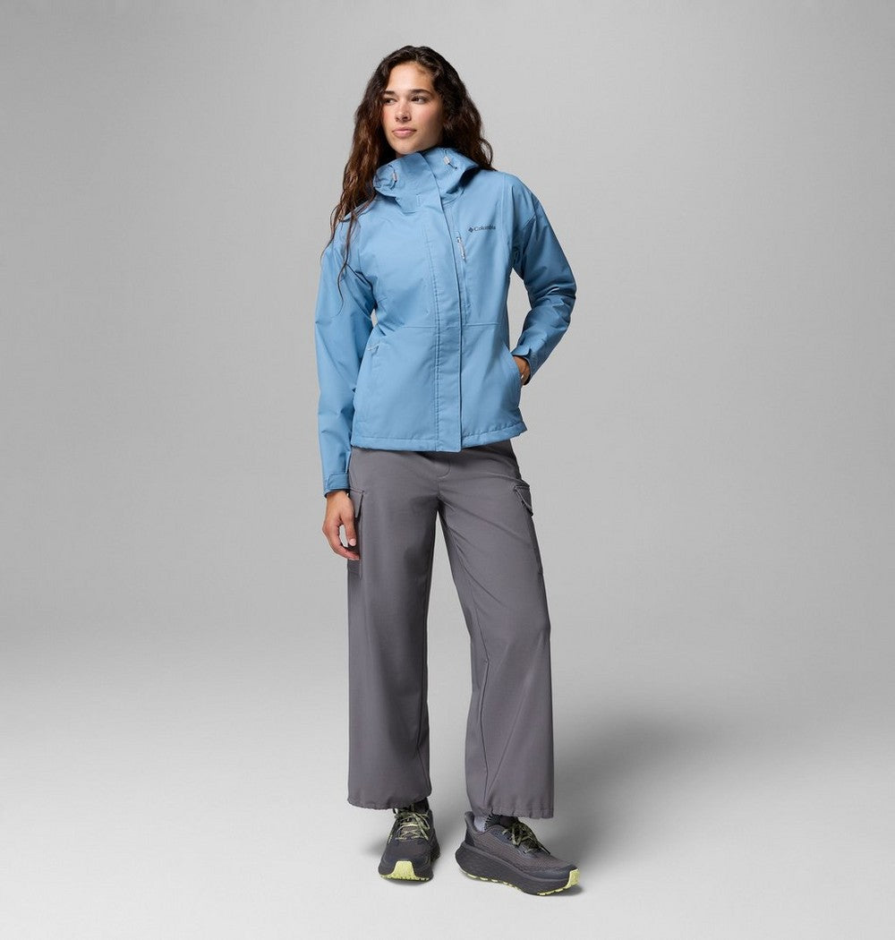 Women's Waterproof Rain Jacket - Coral