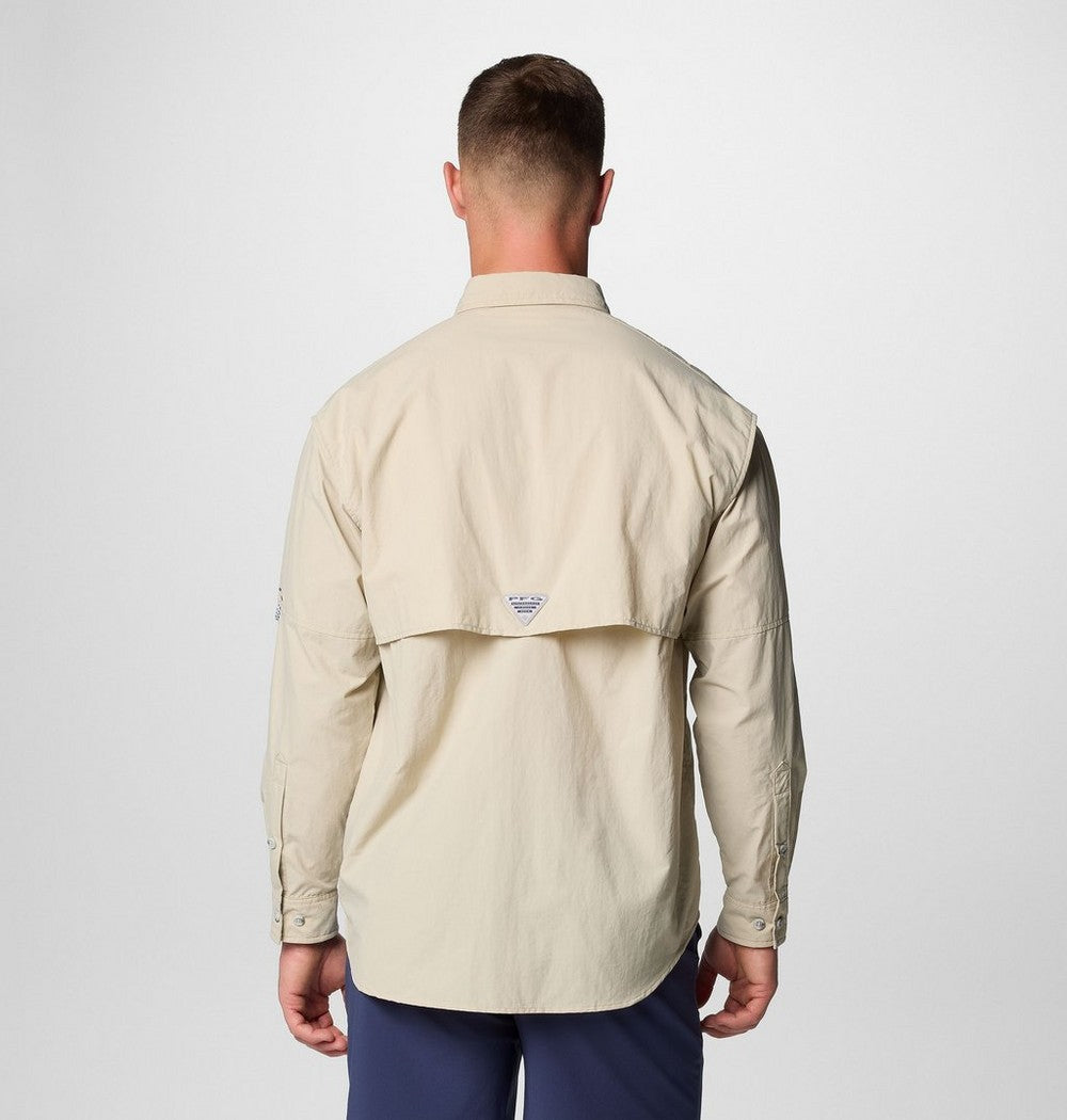 Men's Tall Long-Sleeve Vented Fishing Shirt - Gray
