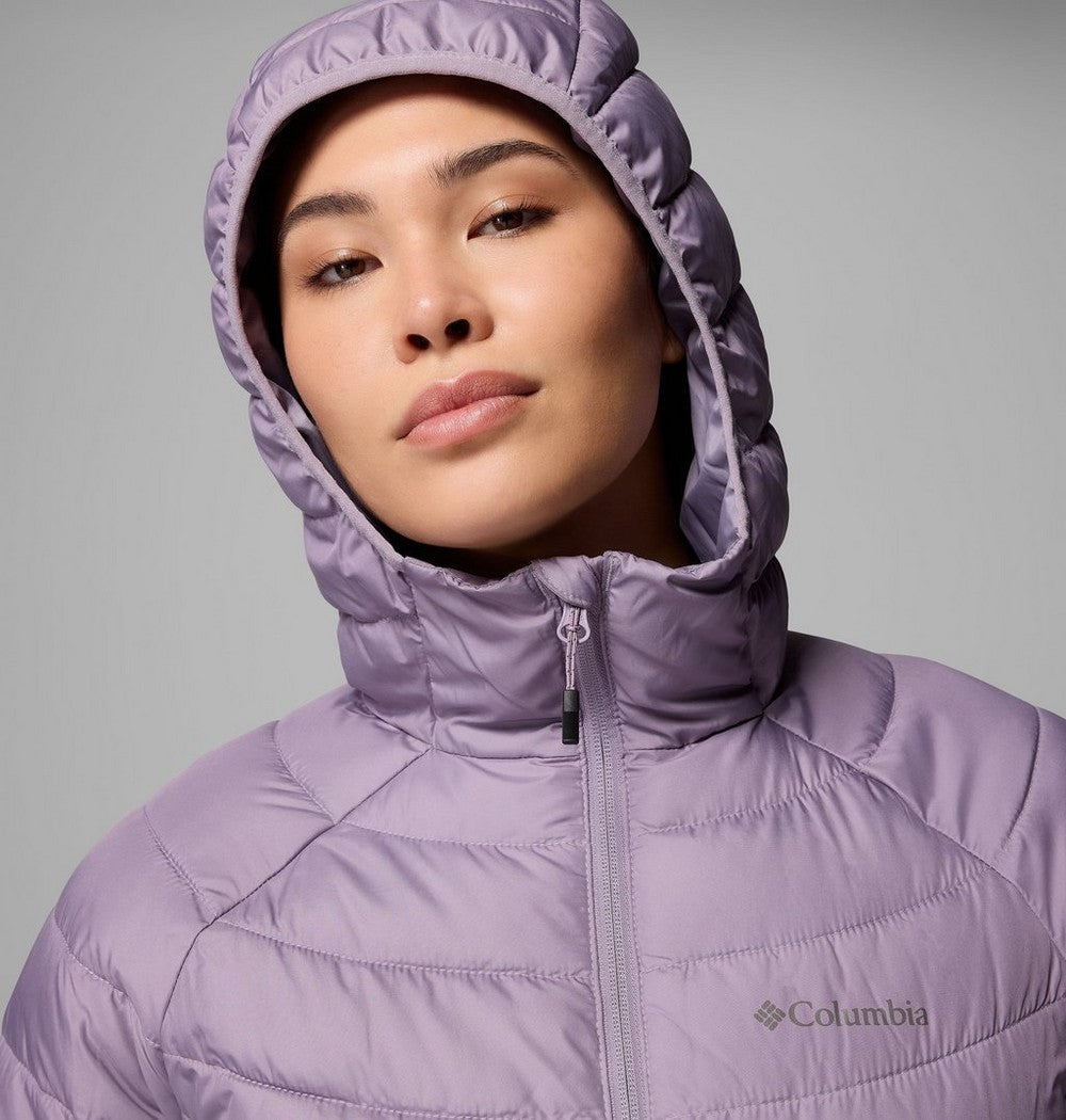 Women's Hooded Puffer Jacket - Navy