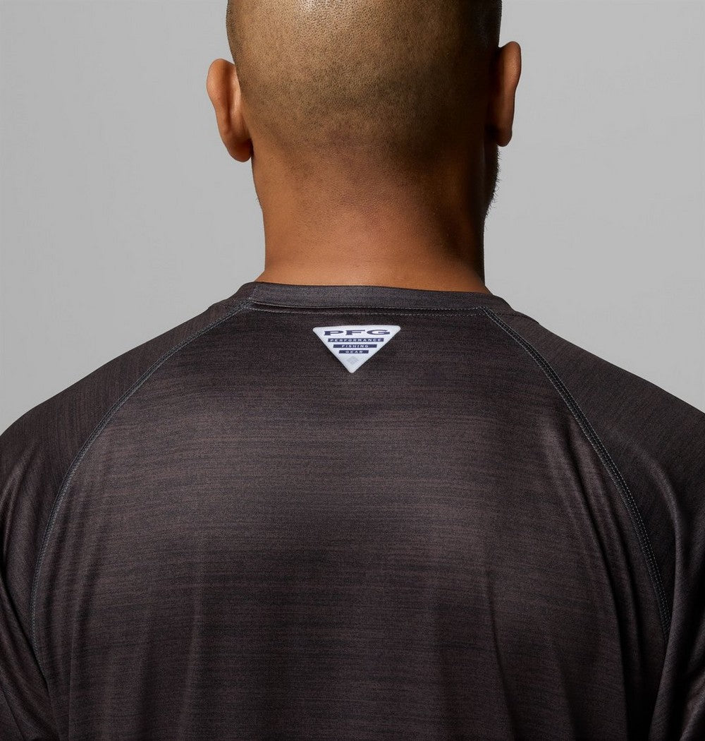 Men's Heather Long-Sleeve Team Logo Shirt - Gray