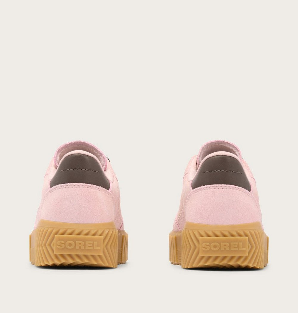 Women's T-Toe Leather Sneaker - Green