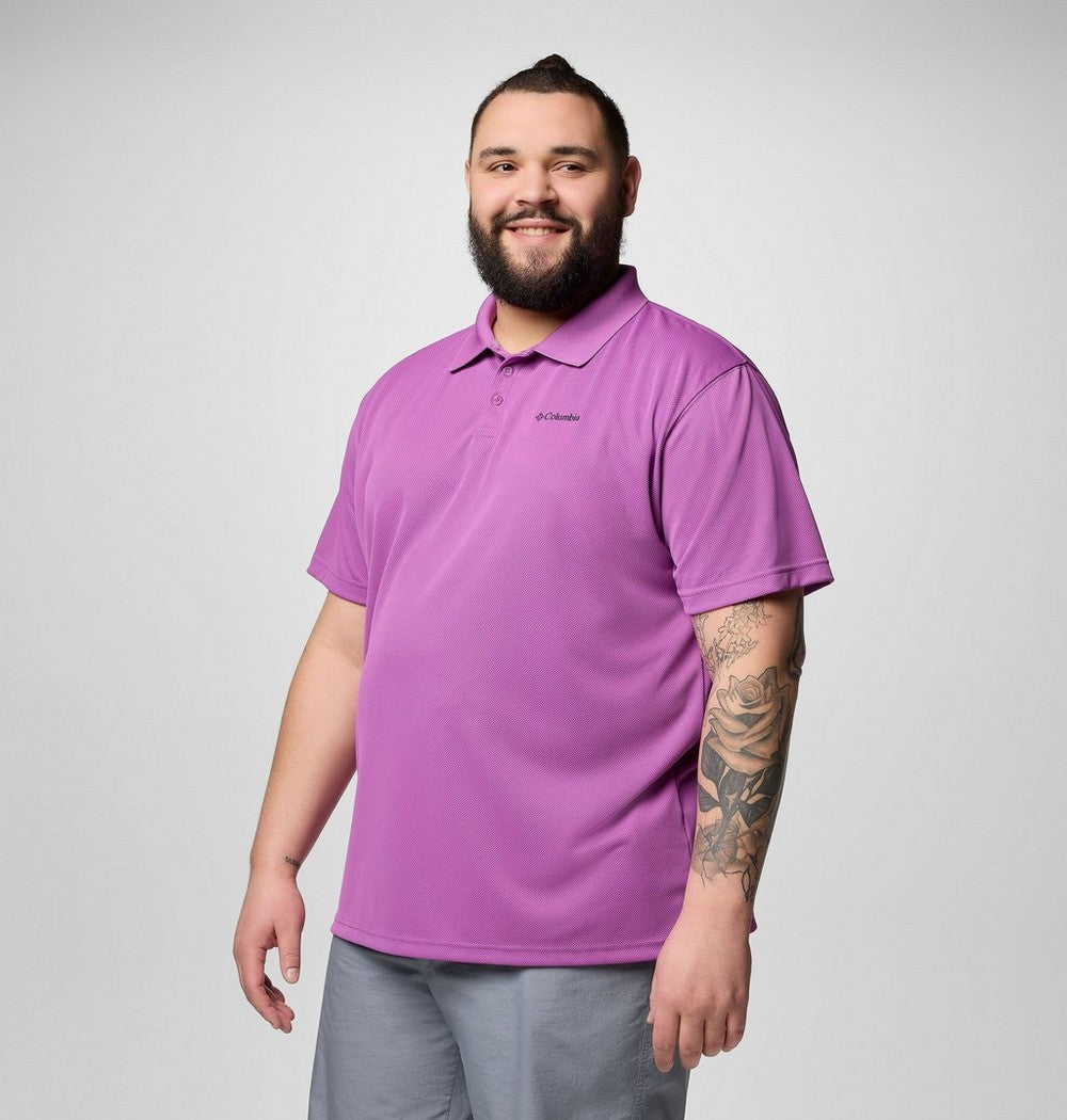 Men's Big UPF 30 Performance Polo - Navy