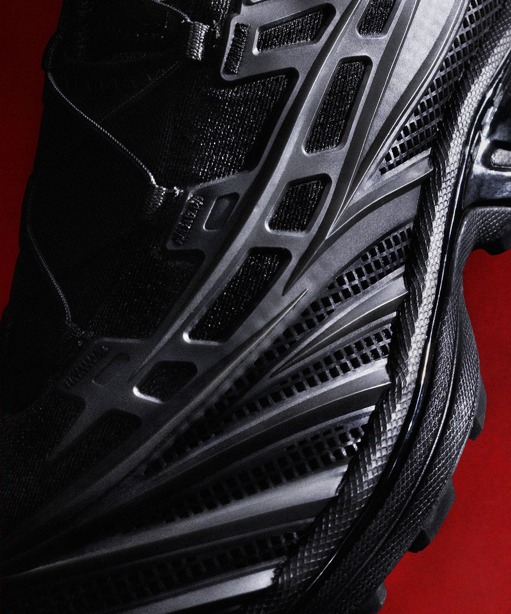 Layered Mesh Sneaker - Black
