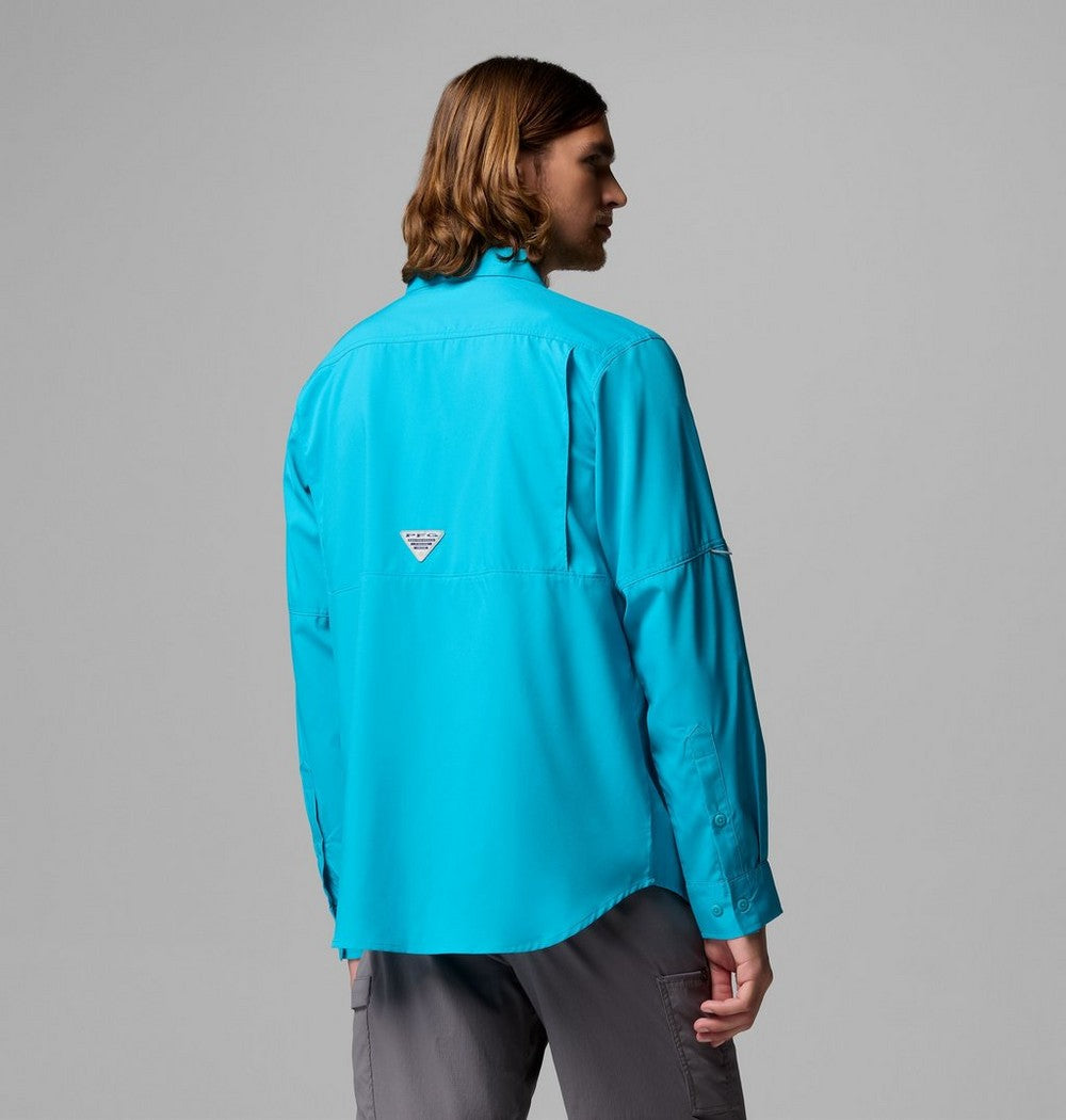Men's Long Sleeve Fishing Shirt - White