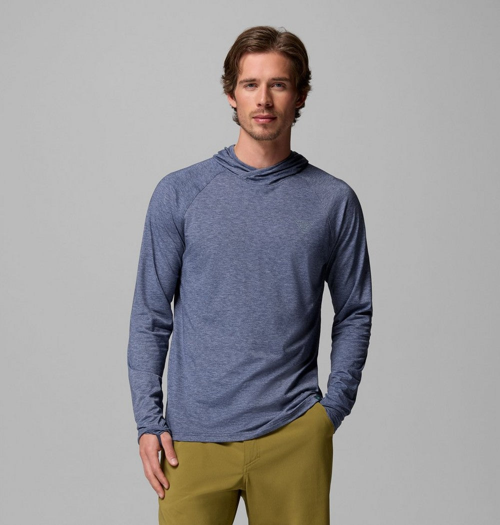 Men's Recycled Sun Hoodie - Navy