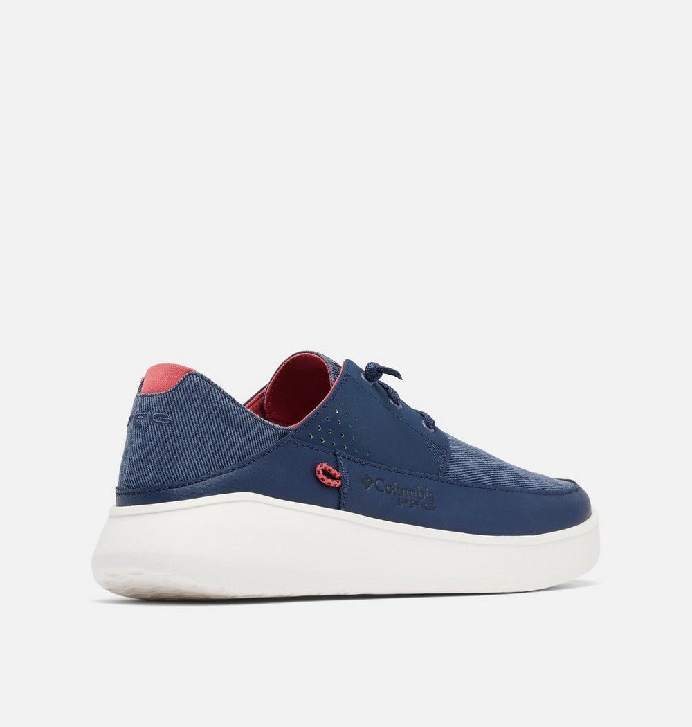 Men's Relaxed Boat Shoe - Blue and White
