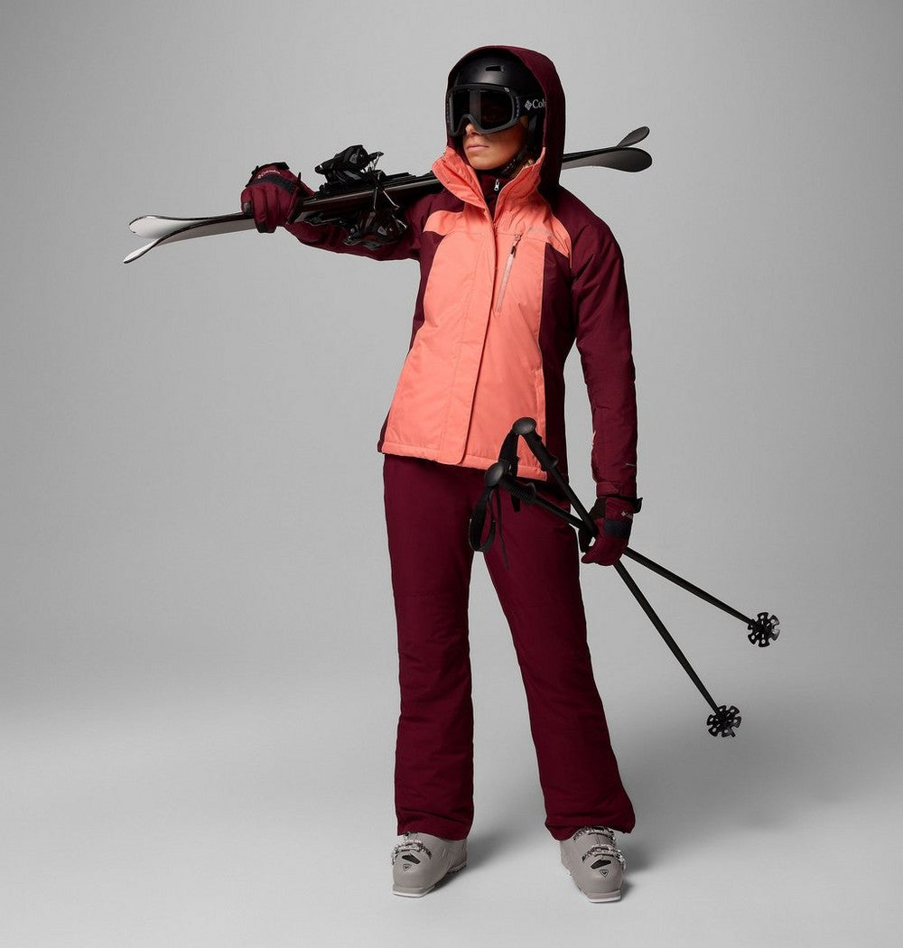 Women's Insulated Ski Jacket - Blue