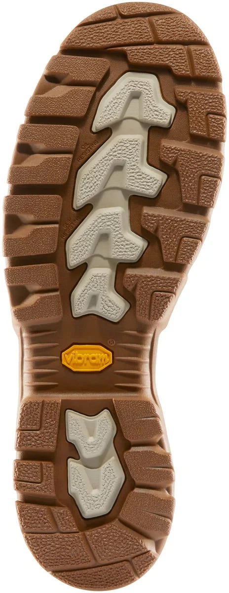 Men's Waterproof Safety-Toe Work Boots - Tan Black