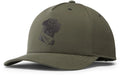Canvas Dog Graphic Cap - Olive