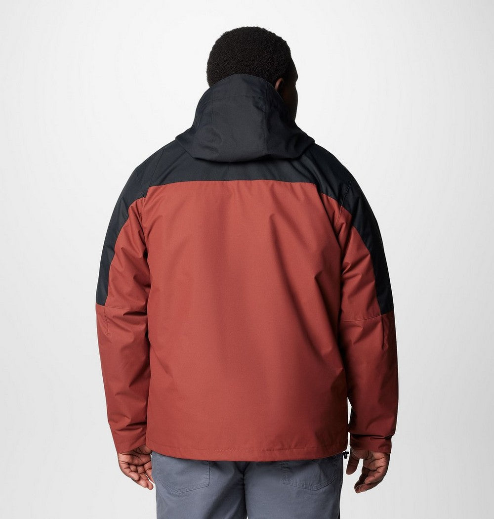 Men's Big 3-In-1 Waterproof Jacket - Green