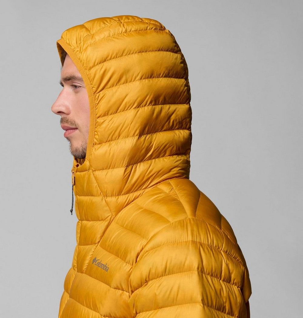 Men's Packable Down Hooded Jacket - Blue