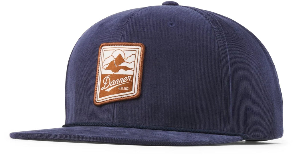 Cotton Corduroy Cap - Navy