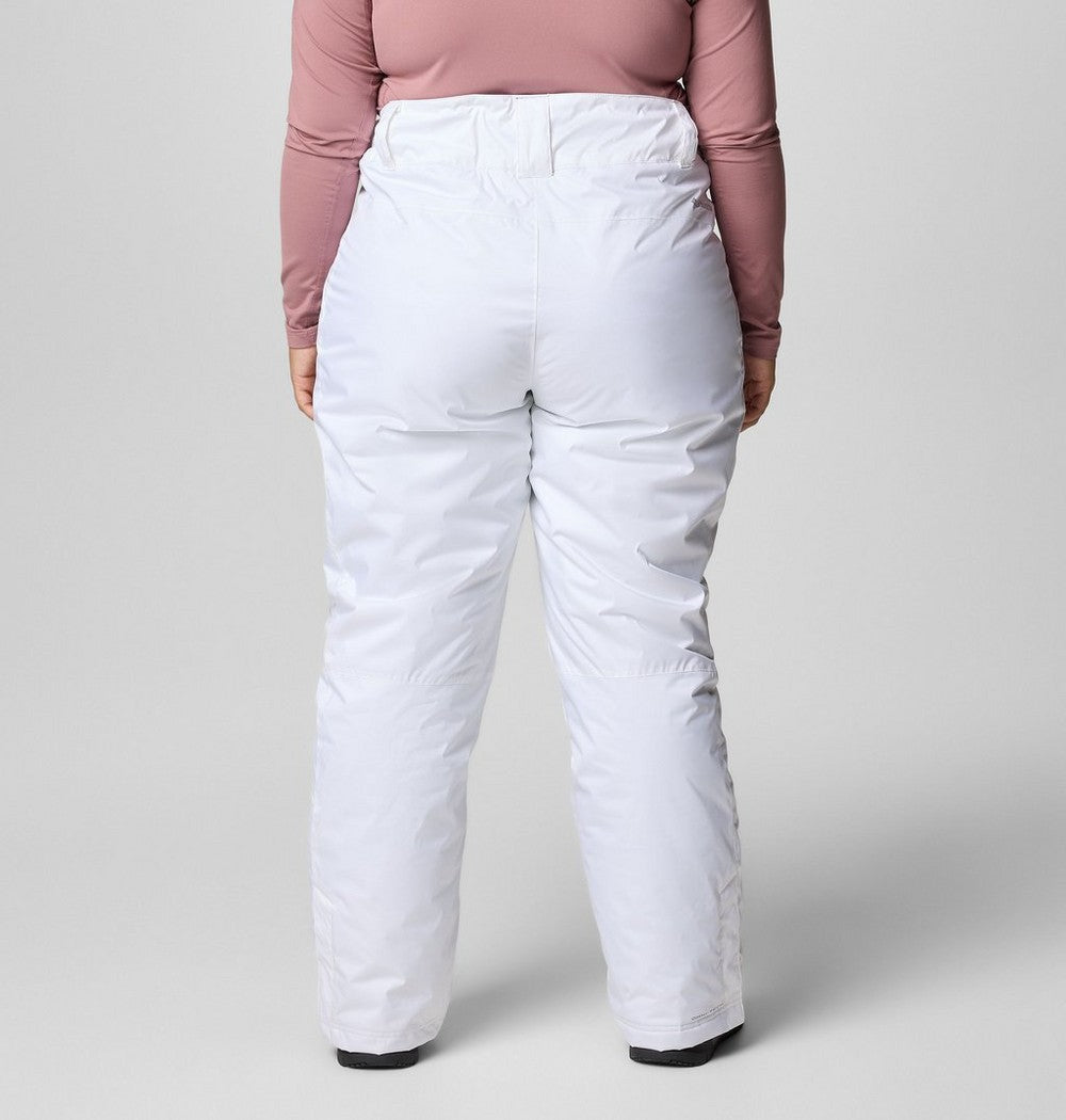 Women's Plus Size Insulated Snow Pants - White