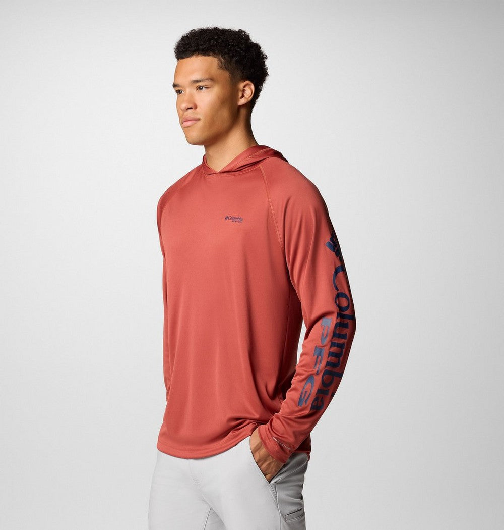 Men's Long-Sleeve Sun Hoodie - Gray