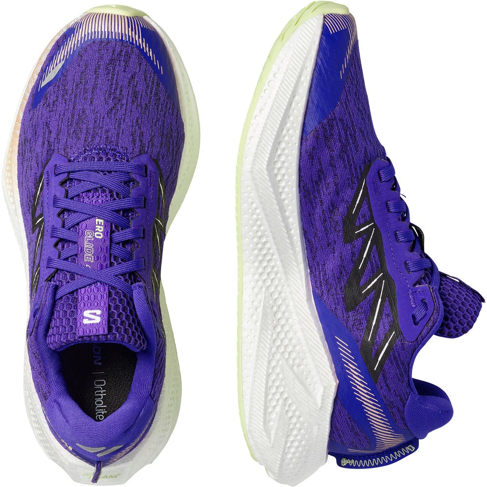 Women's Cushioned Road Running Shoes - Blue