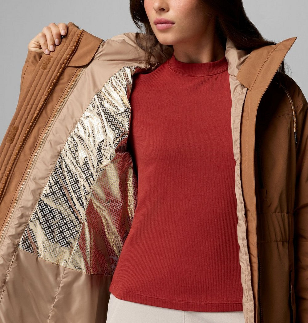 Women's 3-In-1 Hooded Jacket - Camel