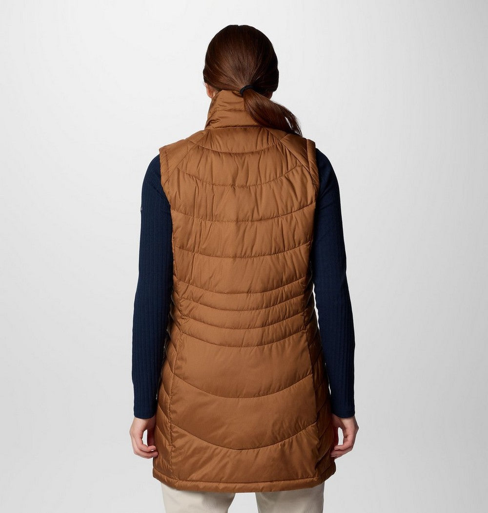 Women's Long Insulated Vest - Sage