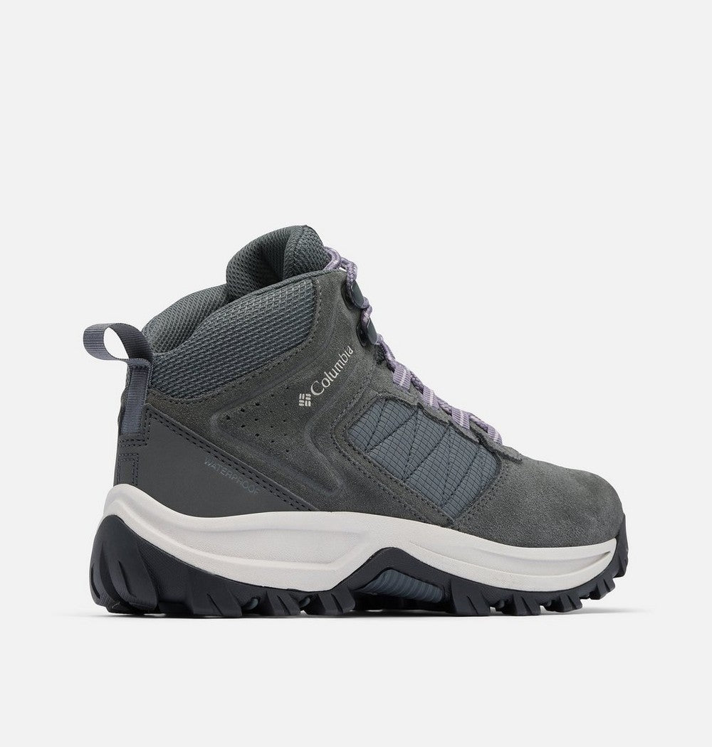 Women's Wide Waterproof Suede Hiking Shoe