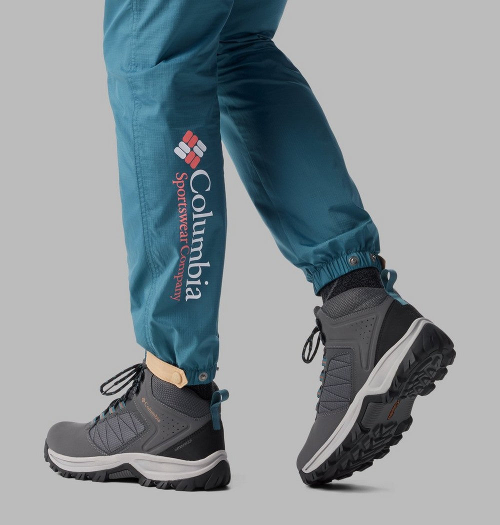 Men's Wide Waterproof Hiking Boots - Green