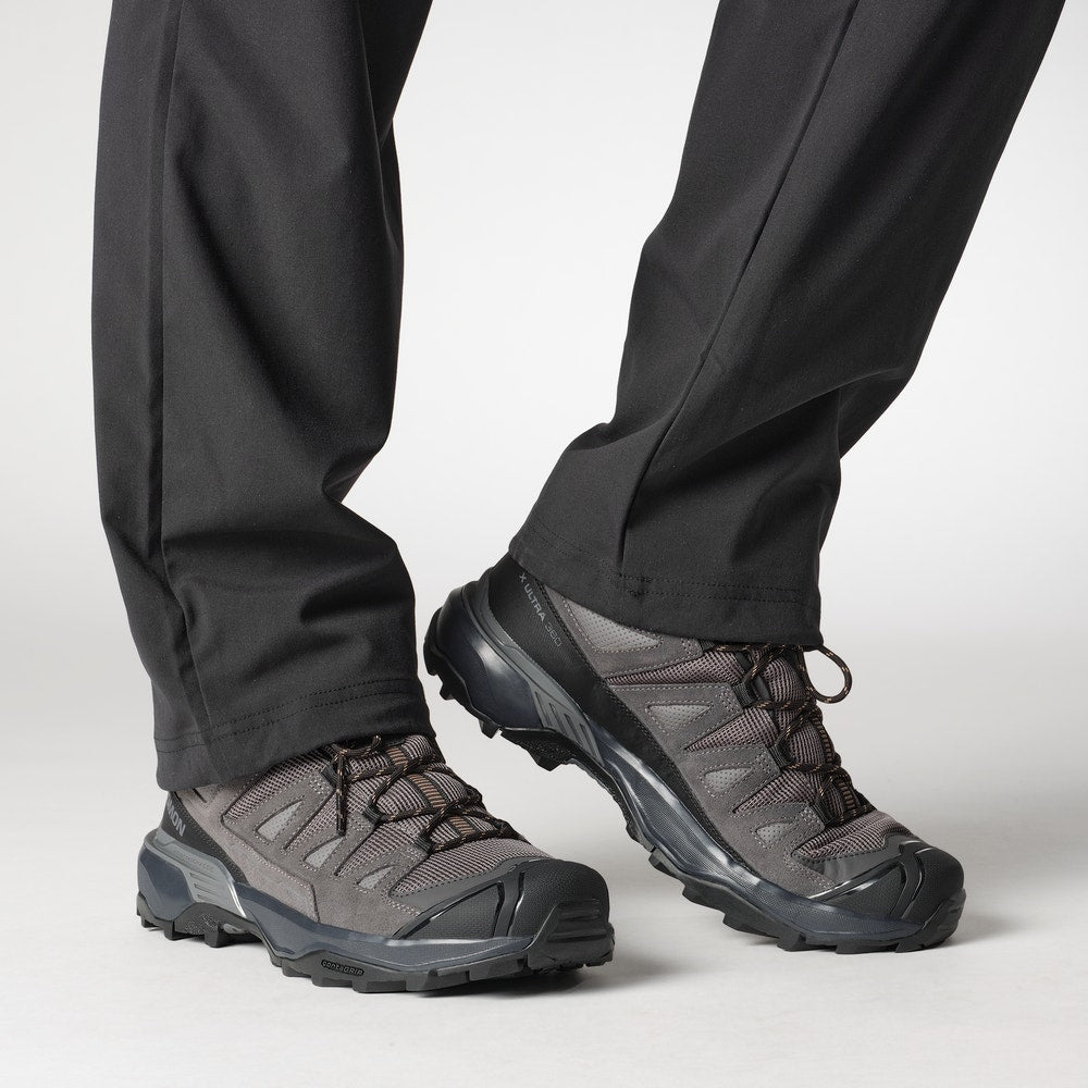 Men's Waterproof Leather Mid Hiking Boots - Tan