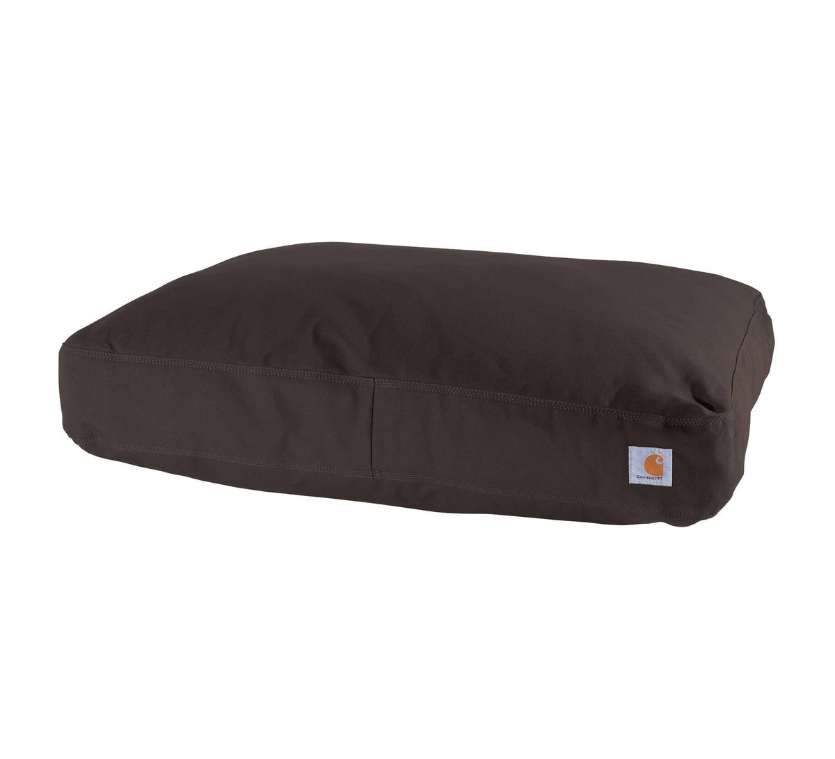 Medium Cotton Canvas Dog Bed - Brown