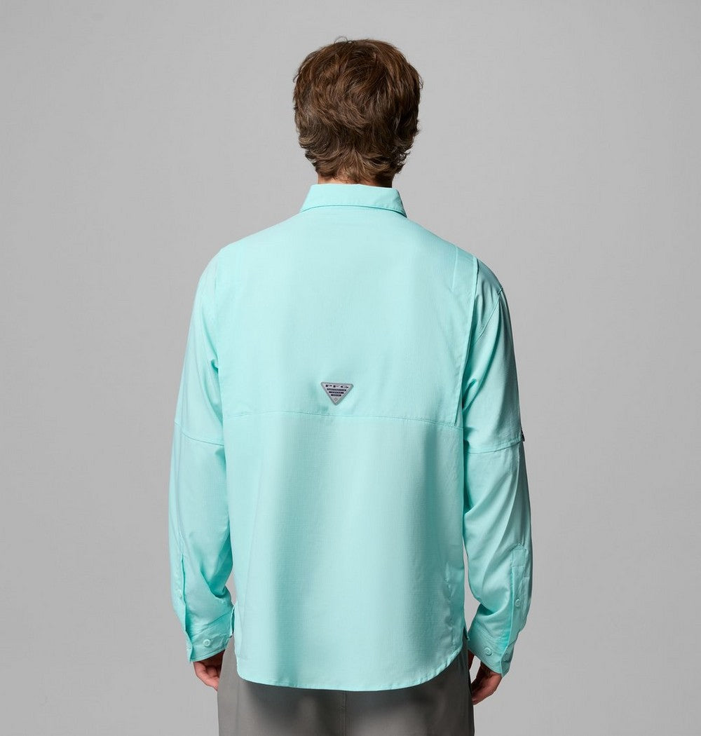 Men's Long-Sleeve Fishing Shirt - Teal